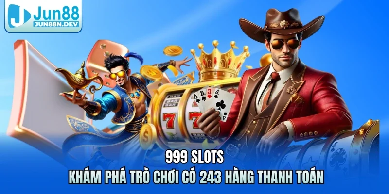 999 Slots – Khám Phá Trò Chơi Có 243 Hàng Thanh Toán