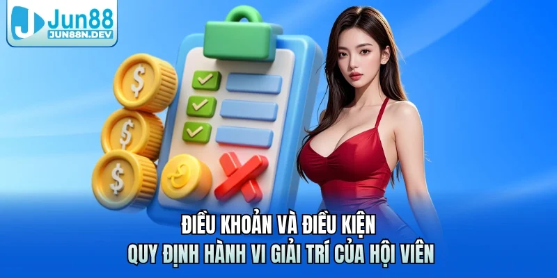 Điều khoản và điều kiện quy định hành vi giải trí của hội viên 