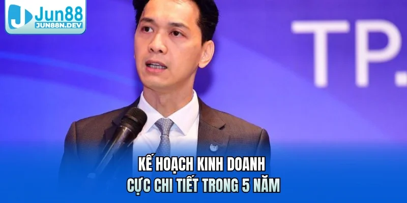 Kế hoạch kinh doanh cực chi tiết trong 5 năm