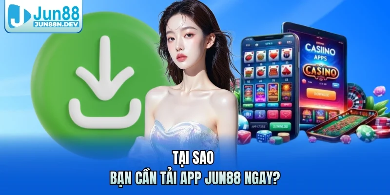 Tại sao bạn cần tải app Jun88 ngay?